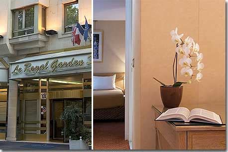 Hotel in Paris - Hotel Royal Garden Champs Elysees Paris 4* star hotel near the Champs Elysees ...