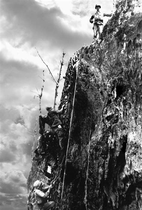 Private Desmond Doss On Top Of Hacksaw Ridge Okinawa Japan 1945 R