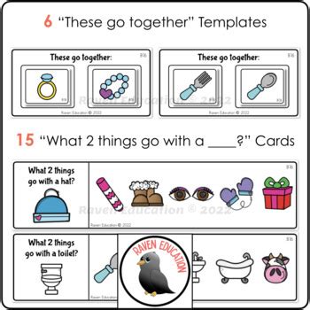 Matching Associated Pictures Aligned With Ablls R B By Raven Education