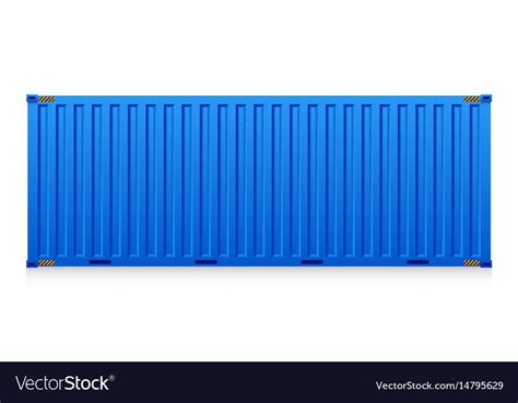 Cargo Container Royalty Free Vector Image Vectorstock