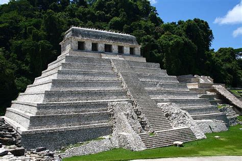 Temple of the Inscriptions, Palenque (Illustration) - World History ...