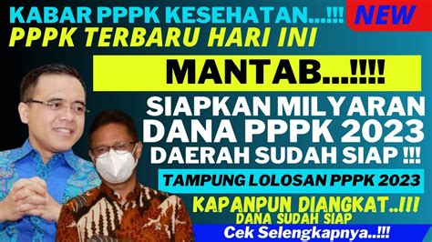 Kabar PPPK Tenaga Kesehatan II PPPK Terbaru Hari Ini Mantab