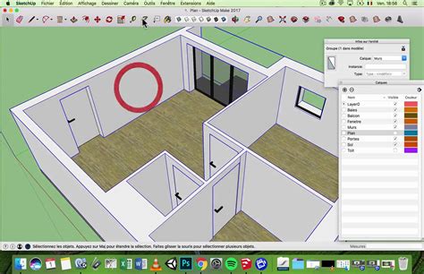 Tuto Mod Liser Sur Sketchup Partir D Un Plan Jpeg Avec Sketchup