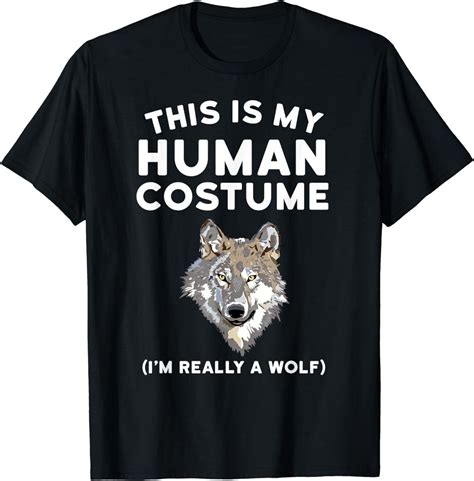 Unleash Your Wild Side With This My Human Costume I M Really A Wolf