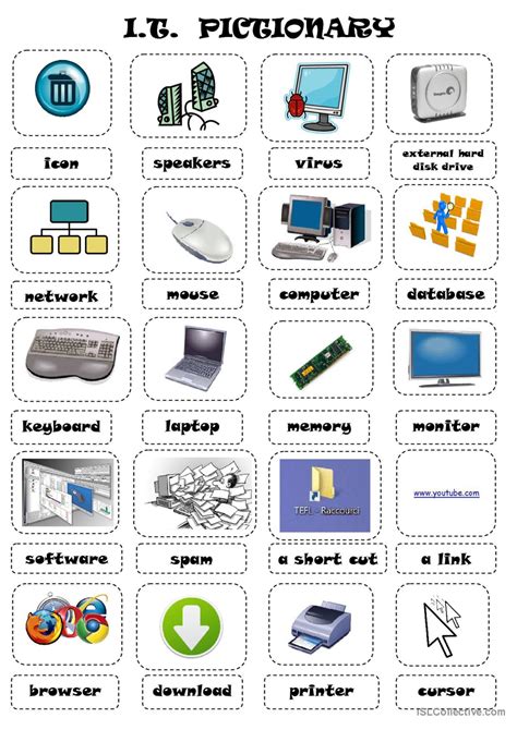 It Information Technology English Esl Worksheets Pdf And Doc