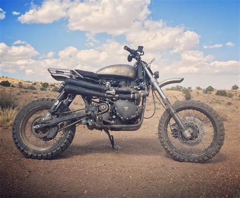 Triumph Scrambler Desert Sled Modulus Creative Rocketgarage Cafe