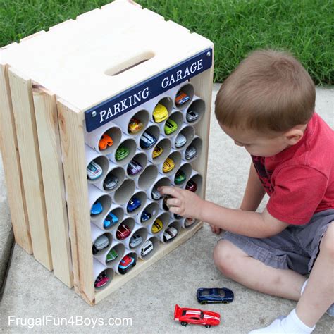 Diy Wooden Crate Storage And Display For Hot Wheels Cars Artofit