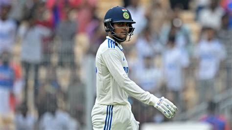 Massive Setback For India Shubman Gill Ruled Of 1st Test Against