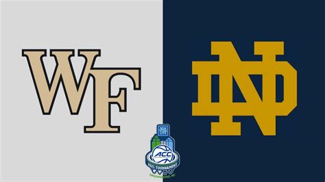 College Basketball Picks Wake Forest Vs Notre Dame Acc Tournament