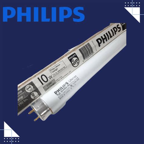 LAMPU TL NEON PANJANG PHILIPS LIFEMAX TL 10W 10 WATT 10WATT TL D