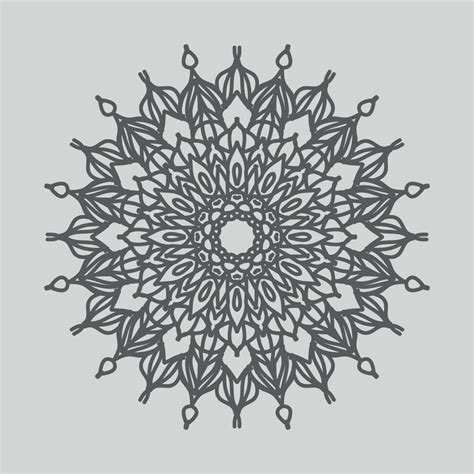 Abstract Style Indian Mandala Decoration 3436848 Vector Art at Vecteezy