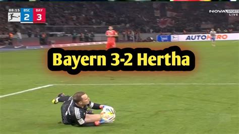 Bayern Munich Vs Hertha Berlin Highlights Jamal Musila And Moting