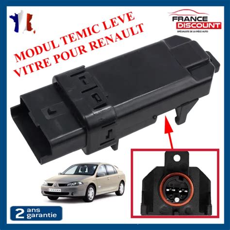 Boitier Module Confort Temic Leve Vitre Electrique Compatible Megane 2