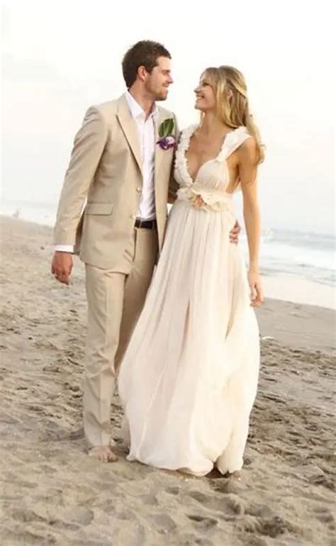 Inspiration 25 Of Mens White Linen Beach Wedding Attire