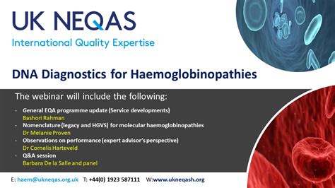 Haematology Webinar Uk Neqas