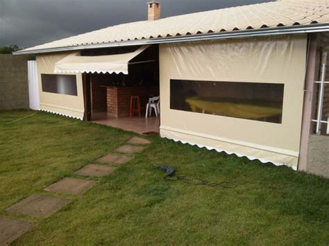 Toldo Cortina Visor Apenas Lona 272 X 220 Saia Reta 10cm Parcelamento