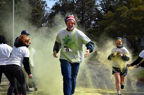 Usag Pom Kicks Off Aer Campaign With Color Run Article The United