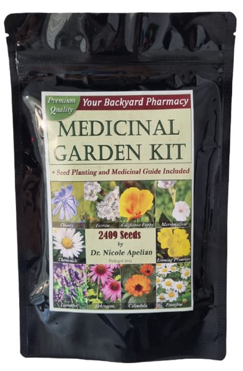 The Medicinal Garden Kit Offers A Convenient Way To Grow Your Own