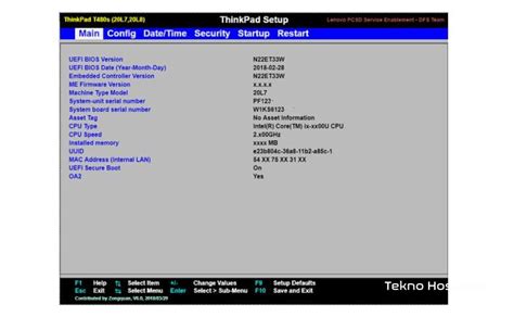 Cara Masuk BIOS Di Laptop Dan PC Semua Merek