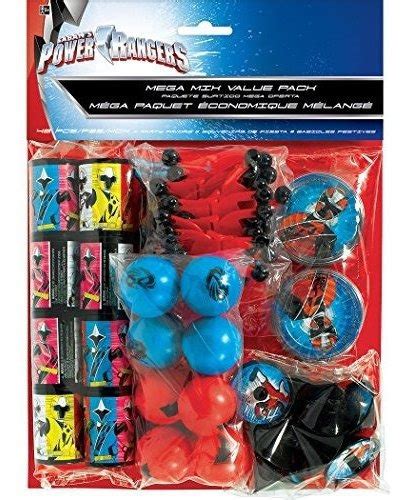 Amscan Power Rangers Ninja Acero Favor Paquete Ct Env O Gratis