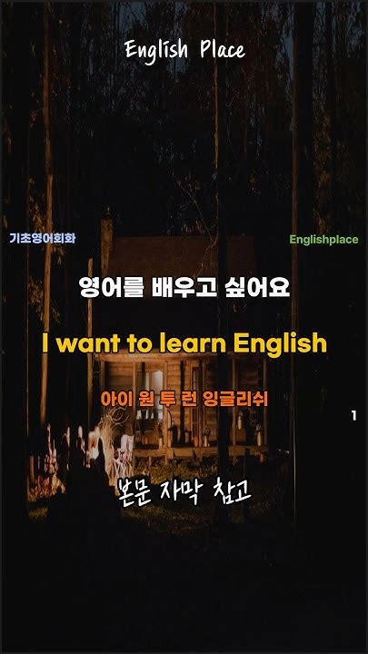 기초영어회화 1편 듣다보면 외워집니다 자면서도 들어요 여행 영어회화 영어반복듣기 미국인이 매일 쓰는 생활영어