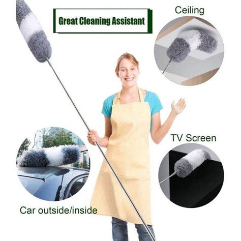 280cm Microfiber Telescoping Duster Brush Extendable Hand Dust Lazada Ph