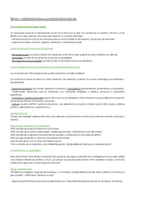 TEMA 2 PSICO SOCIAL Pdf