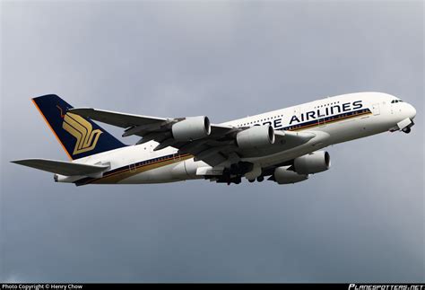 V Skj Singapore Airlines Airbus A Photo By Henry Chow Id