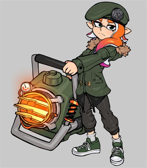 Greenorange Squid By Sparkbag On Newgrounds