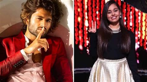 Man Of His Words Vijay Deverakonda Signs Indian Idol Fame Shanmukha