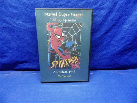 Spider Man Complete 1994 Animated Tv Cartoon Series 5 Disc Set Etsy