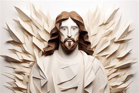 Jesus sculpture portrait craft. AI | Premium Photo Illustration - rawpixel