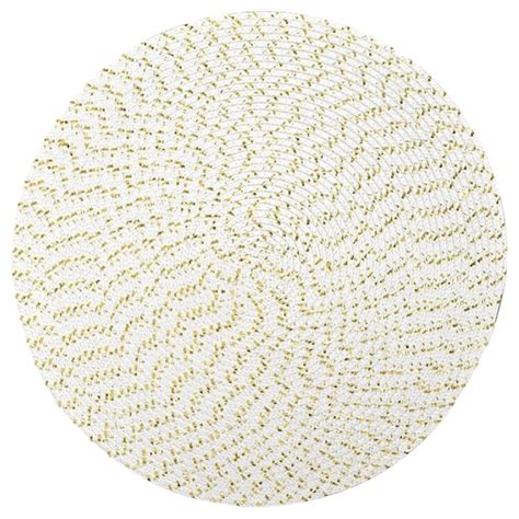 YEGHUN Placemat Plastic Placemats Woven Spiral Table Placemats 15