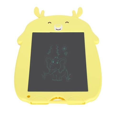 Fdit tableau d écriture de dessin animé Tablette d écriture LCD pour