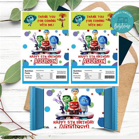 Inside Out 2 Rice Krispies Treats Template Printable Bobotemp