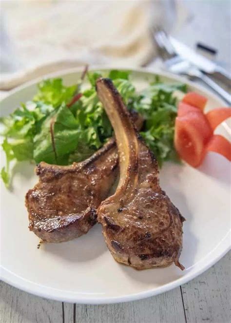 How To Make Pan Fried Lamb Chops With Miso Marinade Recipe