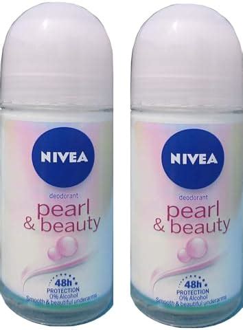 Amazon Nivea Pearl Beauty Roll On For Women 50Ml Pack Of 2