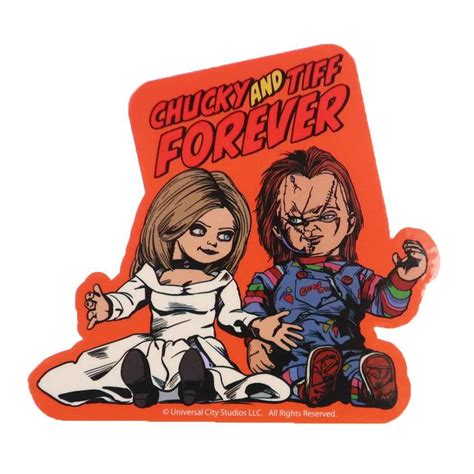 CHUCKY チャッキー ダイカットシール 品番BREW0113761 cinemacollectionシネマコレクションの