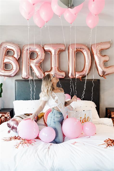 Bride Balloon Large Bride Balloon Rose Gold Bride Banner Bachelorette