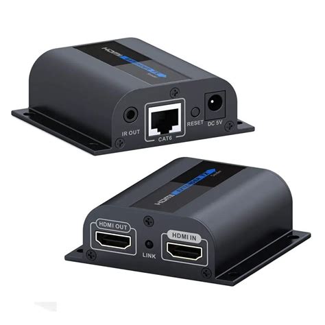 LKV372Pro HDMI Extender 1080P HDMI Up To 60m 196ft Over Single CAT6