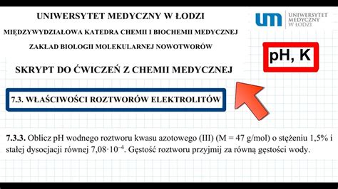 Zadanie Oblicz Ph Wodnego Roztworu Kwasu Azotowego Iii O