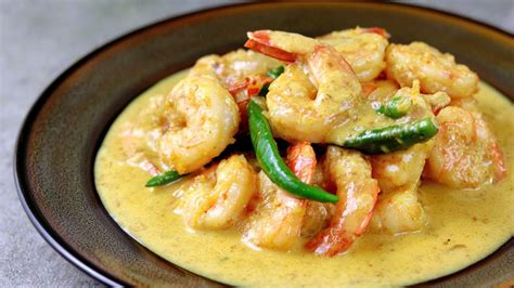 Creamy Shrimp Malai Curry Bangladeshi Recipe Youtube