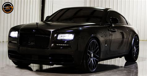 Murdered Out All Black Rolls Royce Wraith Menacing Luxury Auto Discoveries