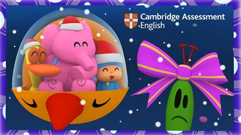 POCOYO DEUTSCH ENGLISCH LERNEN Mit Cambridge Space Christmas