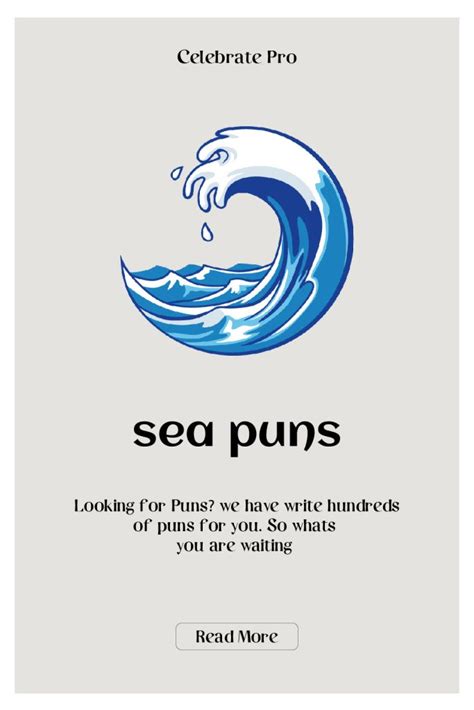 111+ Sea Puns to Make You Laugh and Feel Beachy