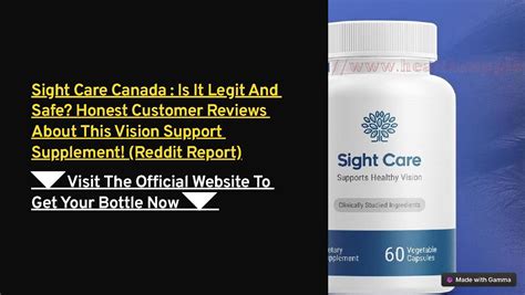 Sight Care Canada Is It Legit And Safe Honest Customer Reviews About