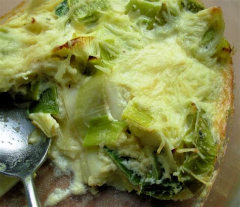 Baked Leek Casserole Recipe