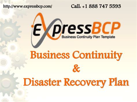 Ppt Business Continuity And Disaster Recovery Plan Powerpoint