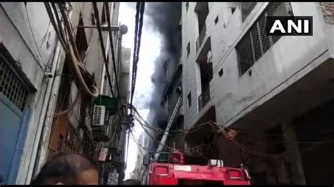 Delhi 3 Dead In Massive Fire At Rubber Factory In Shahdaras Jhilmil