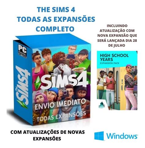 The Sims Todas As Expansoes Dlcs O Melhor Em Rio De Janeiro